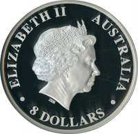 8 Dollars obverse