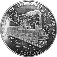 5 Dollars reverse