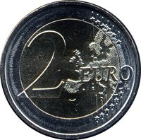 2 Euros reverse