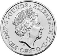 5 Pounds obverse