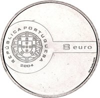 8 Euro obverse