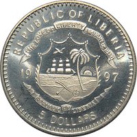 5 Dollars obverse