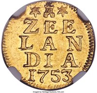 ½ Duit obverse