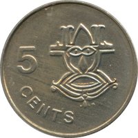 5 Cents reverse