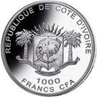 1000 Francs CFA obverse