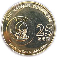 25 Sen obverse