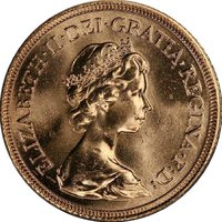 1 Sovereign obverse