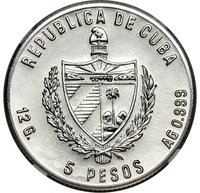 5 Pesos obverse