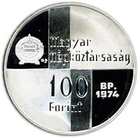 100 Forint obverse