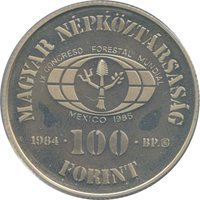 100 Forint obverse
