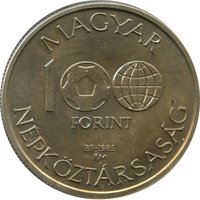 100 Forint obverse