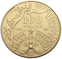 100 Forint obverse