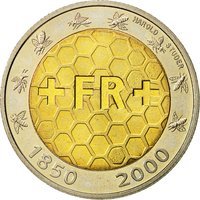 5 Francs reverse