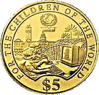 5 Dollars reverse