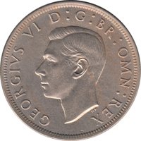 ½ Crown obverse
