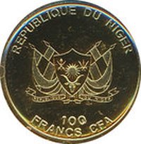 100 Francs obverse