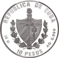 10 Pesos obverse
