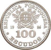 100 Escudos obverse