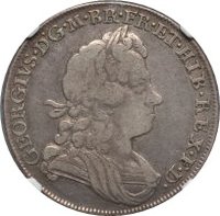 ½ Crown obverse