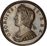 ½ Penny obverse