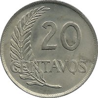 20 Centavos reverse