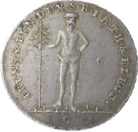 ⅙ Thaler reverse