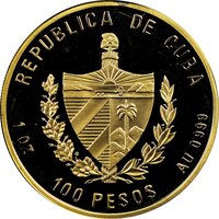 100 Pesos obverse