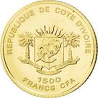 1500 Francs CFA obverse