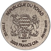 3000 Francs CFA obverse