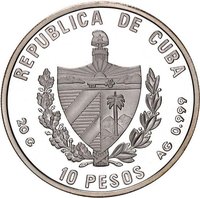 10 Pesos obverse