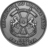 1000 Francs CFA obverse