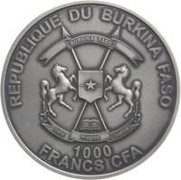 1000 Francs CFA obverse