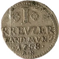 1 Kreuzer reverse
