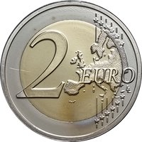 2 Euro reverse