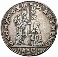 1 Silver Zecchino obverse