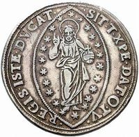 1 Silver Zecchino reverse