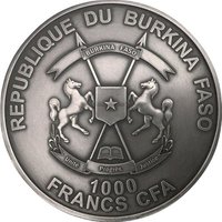 1000 Francs CFA obverse