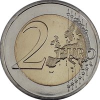 2 Euro reverse