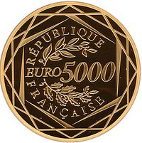 5000 Euro obverse
