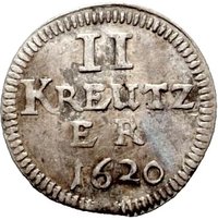 2 Kreuzers reverse