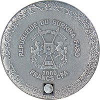 1000 Francs CFA obverse