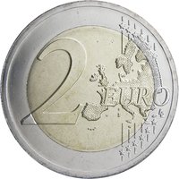 2 Euro reverse