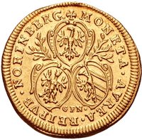 ½ Ducat obverse
