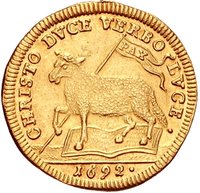 ½ Ducat reverse