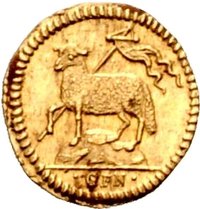 ⅛ Ducat reverse
