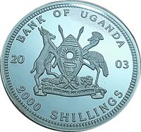 2000 Shillings obverse