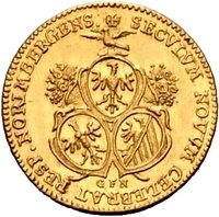 ½ Ducat obverse