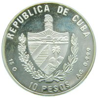 10 Pesos obverse