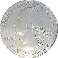 ¼ Dollar obverse
