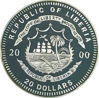 20 Dollars obverse